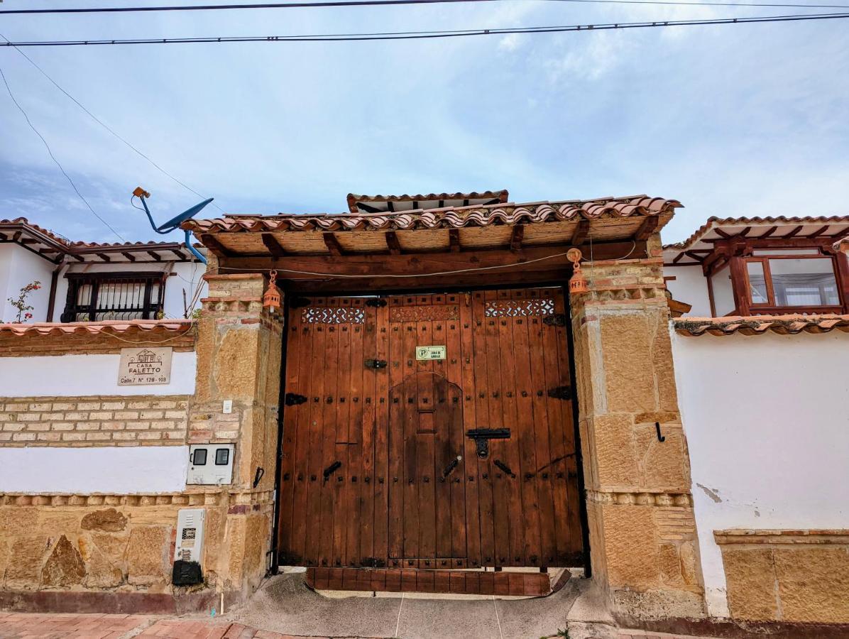 Casa de Huéspedes Faletto Villa de Leyva Exterior foto